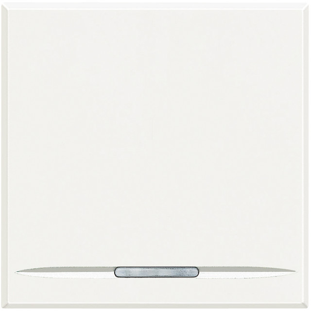 BTicino Key cover for 1 function - 2 modules - white — HD4915M2