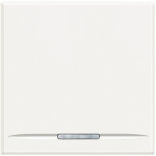 BTicino Key cover for 1 function - 2 modules - white — HD4915M2