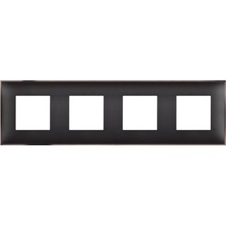 BTicino Cover plate - 2+2+2+2 horizontal/vertical installation modules — R4802M4BH