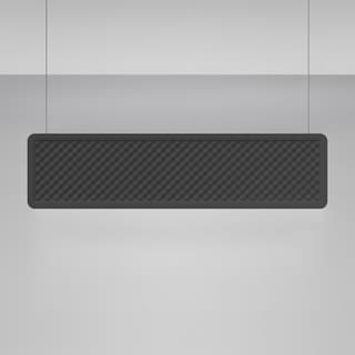 Artemide Eggboard Baffle - 1600x400 - Suspension/Ceiling - No Light - Grey — AZ20091
