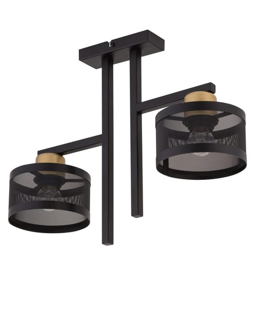 Sigma Off 2 Ceiling lamp czarny_złoty — 32139