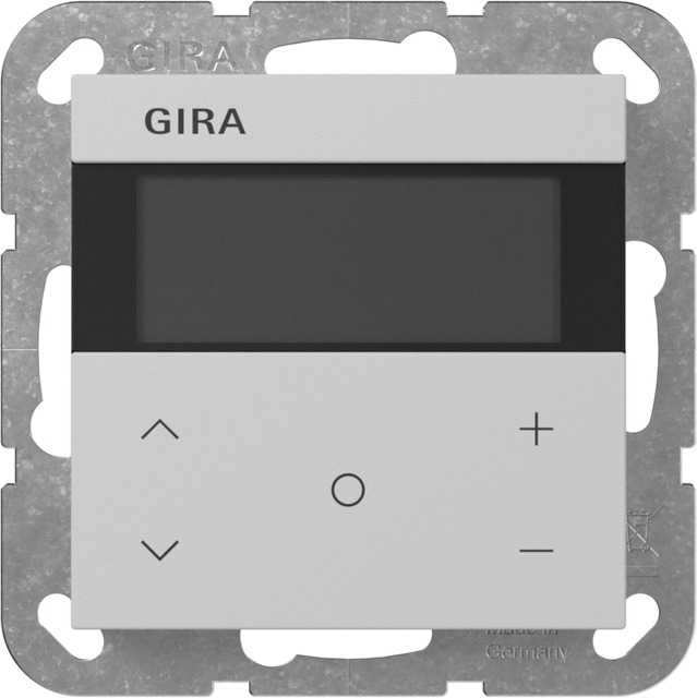 Gira room climate sens. HVAC Standard KNX System 55 grey m(lac.) — 2006015