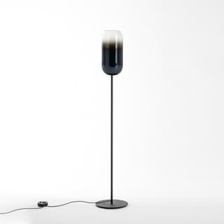 Artemide Gople Floor - Black/Blue — 1410350A