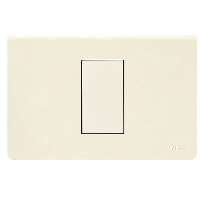 AVE INSULATING PLATE 1 GANG WHITE BLANC — 45P61