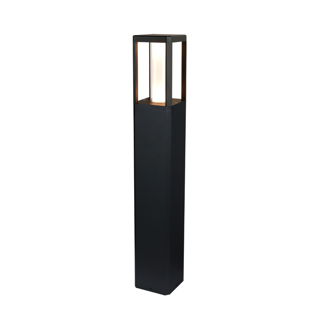 ACA Lighting Outdoor Bollard Light 12W 960LM 3000K IP65 Black — SJ12323
