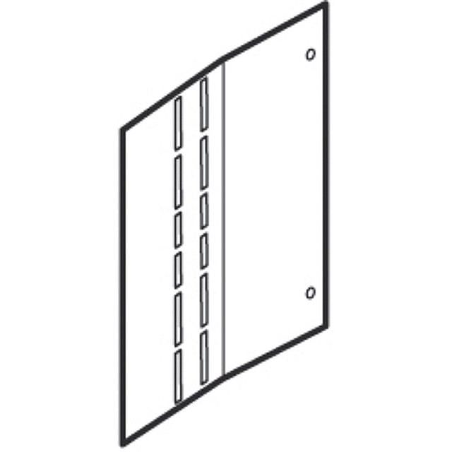 BTicino Vertical separation kit for circuit breaker inlet/outlet H= 400 mm — 91850/4SE