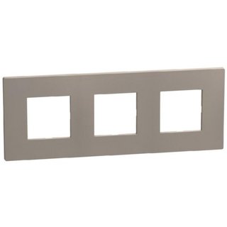 BTicino Light Now - Cover plate 2+2+2 modules - stone — YA4802M3GG