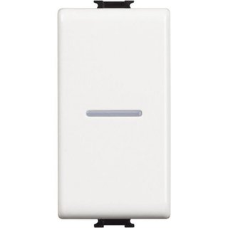 BTicino Pushbutton 1P 10 AX 250 Vac - axial — AM5055N