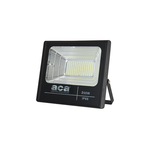 ACA Lighting SOLAR SMD LED FLOOD LIGHT 200W 6000K IP66 120° Ra70 — SV20060