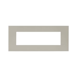 AVE SMART EASY S44 TECHNOPOLYMER PLATE, DOVE GREY COLOUR – MATT FINISH – 7 MOD. — 44PSME7TO