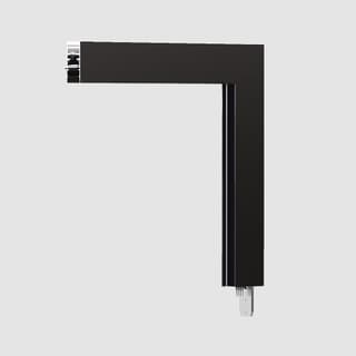 Artemide A.24 - Ceiling Magnetic Track - 90° Angle (on perpendicular planes) - Black — AQ39304