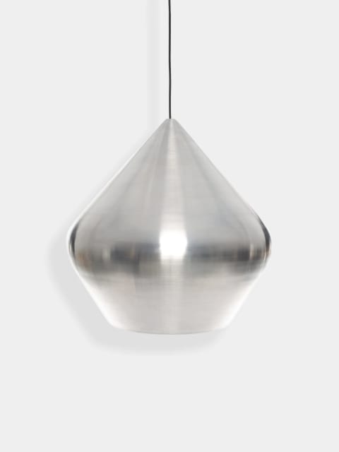 Tom Dixon Unbeaten Stout Pendant | Brushed Aluminium — BLS04A-PEUM5