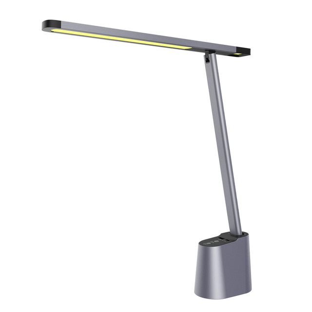 ACA Lighting ACA BL1046ULG LED DESK LAMP GREY 8W CCT 3000K/3800K/5700K 300LM