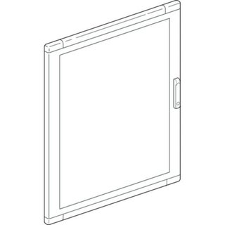 BTicino Glass door for distribution board LDX400 and LDX800 850x1200mm — 93860V