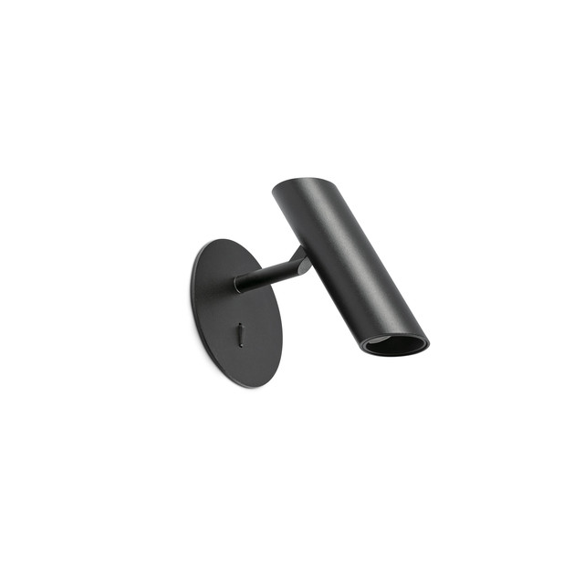 Faro Barcelona LEO Black wall lamp — 43793