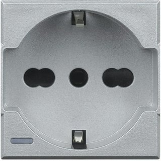 BTicino Socket 2P+T 16A 250 Vac — HC4140/16