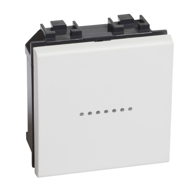 BTicino One-way switch 1P 10 AX 250 Vac - axial — N4051M2N