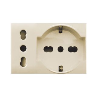 AVE 2P+E 10/16A ITA STD+SCHUKO CLASS 3M — 44909015MB