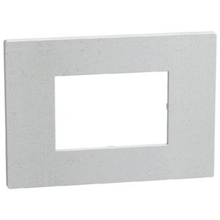 BTicino Light Now - Cover plate 3 modules - white fiber — YA4803WV