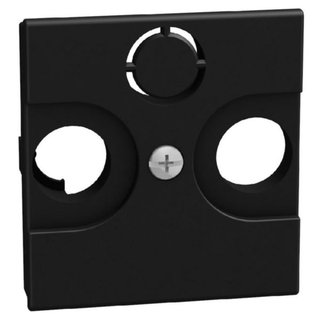 BTicino Cover TV-R-SAT - 2 modules - dark — YD4207