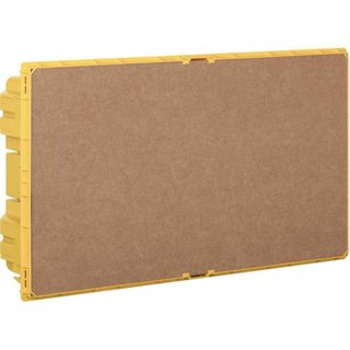 BTicino Flush-mounting box (yellow) 18 modules for LINEA SPACE and E215 series switchboards — F315S18