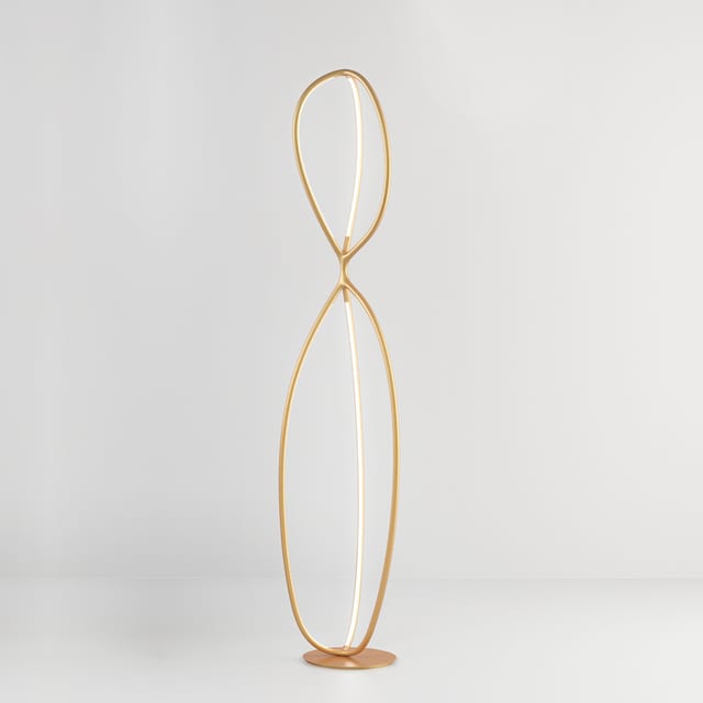 Artemide Arrival - Floor - 3000K - Gold - APP Compatible — 1552010APP