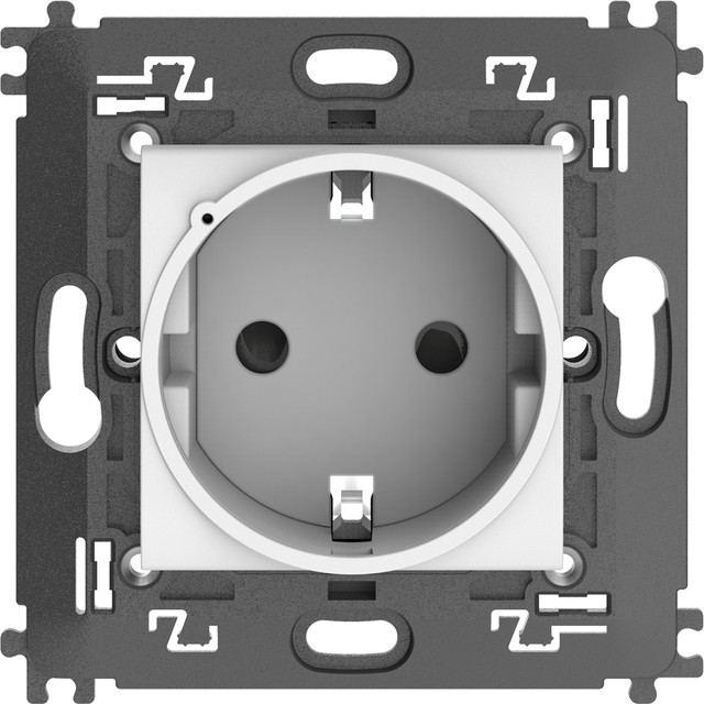BTicino Connected socket 2P+E 16 A 250 Vac German standard. — N4141AC