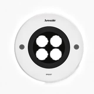 Artemide Ego 150 downlight Round 9° 3000K Aluminium IK09 — T4085NSPW00