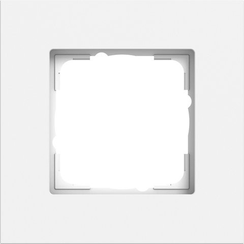 Gira Esprit cover frame aluminium pure white matt (lacquered) aluminium pure white matt (lacquered) — 0211407