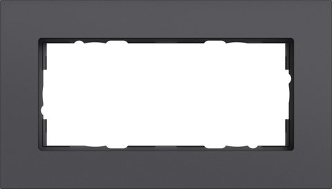 Gira Esprit cover frame aluminium anthracite (lacquered) aluminium anthracite (lacquered) — 1002408