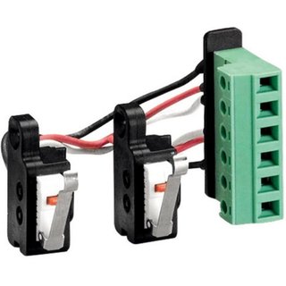 BTicino Pair of contacts 1NO+1NC with single terminal board for rotary handles — M7R13