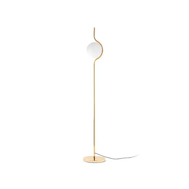 Faro Barcelona LE VITA Gold floor lamp dimmable — 29693D