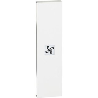 BTicino Lightable cover with fan symbol — KW01RN