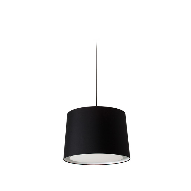Faro Barcelona CONGA Black/black pendant simple lamp — 64315-56-US