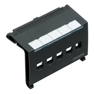 BTicino Support for 5 connectors RJ45 IDC110 to use in underfloor boxes — 150715