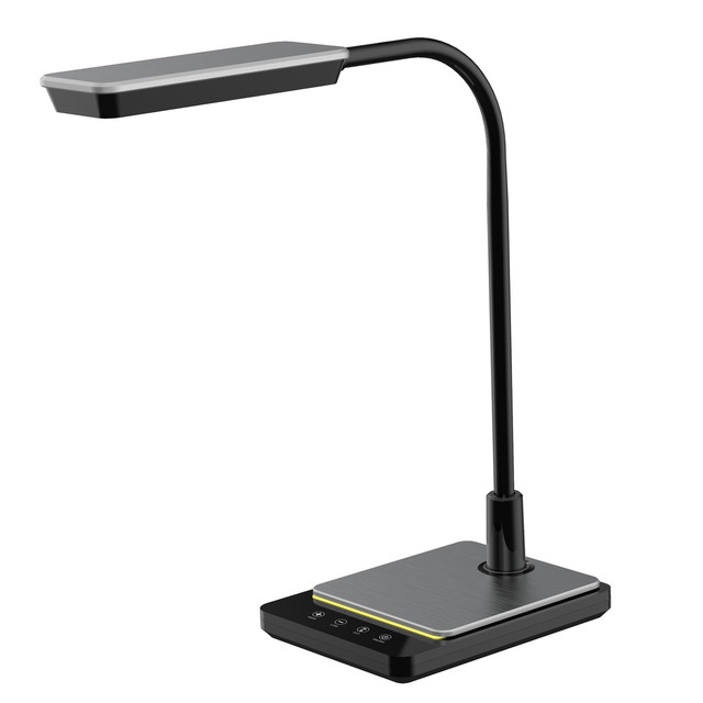 ACA Lighting DESK LAMP BLACK ABS LED SMD 7W CCT 3000K-4000K-6000K IP20 — BL1027BK