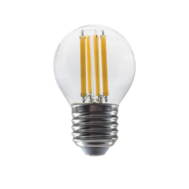 ACA Lighting LED FILAMENT E27 G45 7W 4000K 230V AC 900LM RA80 30000H 360° — ALIN7NW — manufacturer representative image