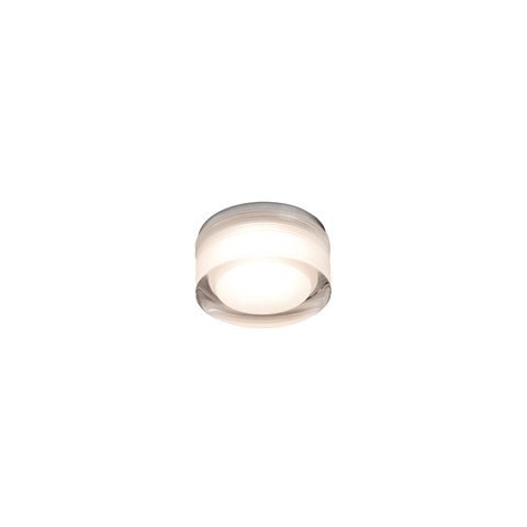 Faro Barcelona EBBA White and transparent recessed lamp — manufacturer representative image