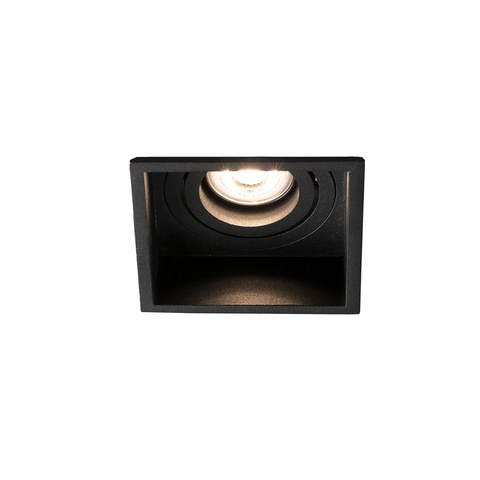 Faro Barcelona HYDE SQ Black adjustable square recessed lamp — manufacturer representative image
