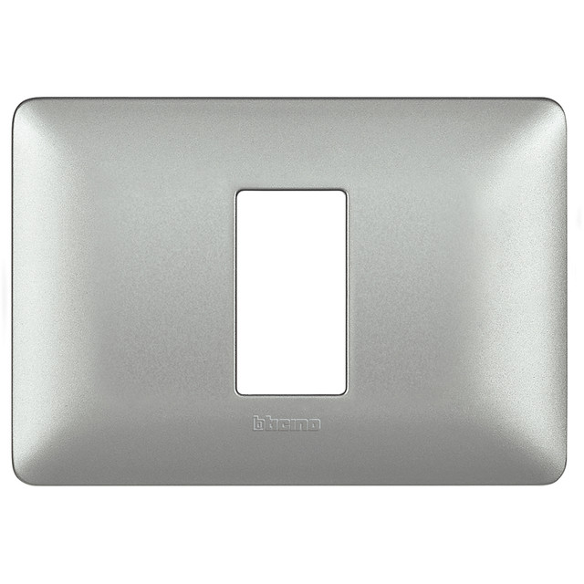 BTicino Cover plate 1 module — AM4803M1MSL