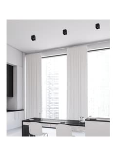 Zambelis S152 CEILING SQUARED SPOT 1XGU10 SANDY BLACK