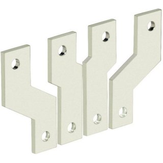 BTicino Set of 4 front extended terminals for M160, MS200 and M250 - 4P — M7330/4