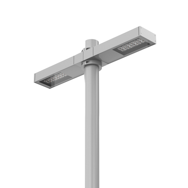Flos Dooku 400 Double Top Pole Ø102 mm Foot&Cycle Optic Dimmable 1-10V — FA53910006-310 — manufacturer representative image
