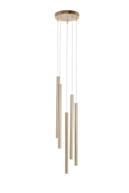 Sigma Pendant lamp SOPEL PREMIUM 5 round gold szczotkowany 40959