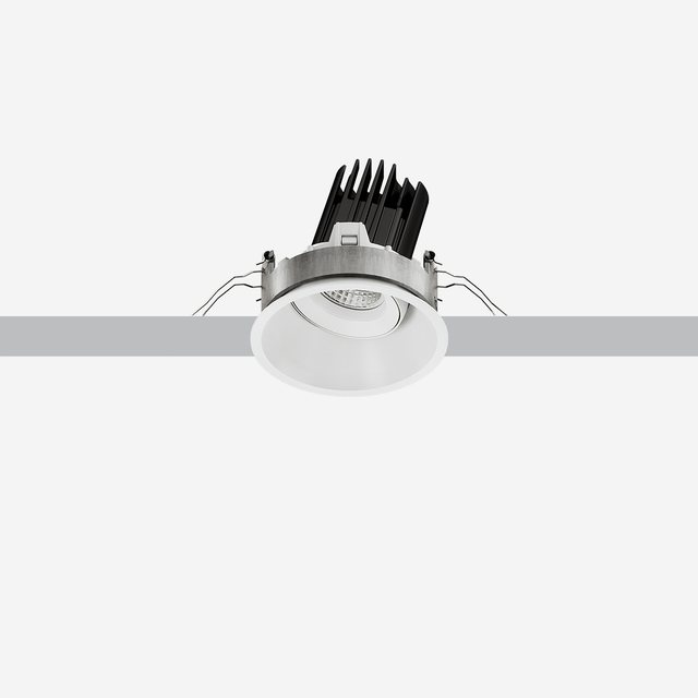 iGuzzini Laser Evo recessed ø 96 mm Double Adjustable lighting product