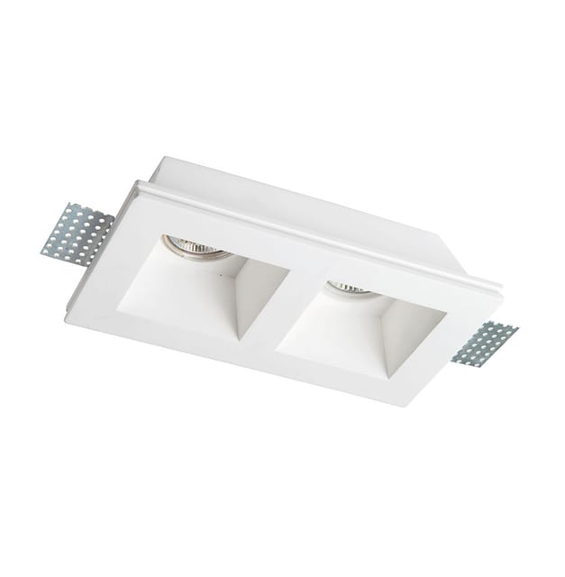 Viokef 2/Lights Recessed Spot Square Ceramic — 4081400
