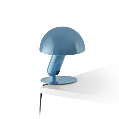 Faro Barcelona BELA Blue table lamp with clip — manufacturer representative image