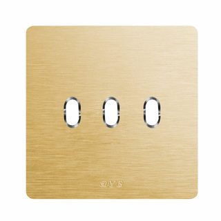 AVE FR.PLATE 98 N.STYLE ALUM. GOLD 3COM — 44PANK3ORO