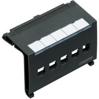 BTicino Support for 5 connectors — 150720