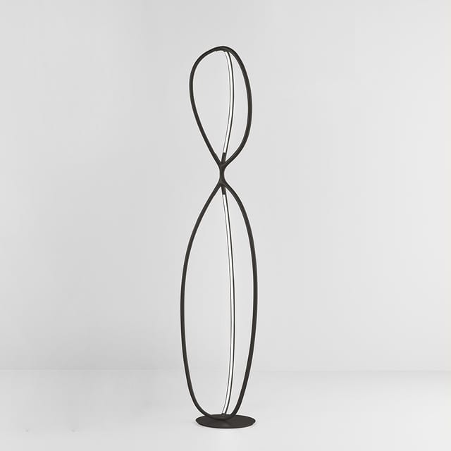Artemide Arrival - Floor - 2700K - Matt Black - APP Compatible — 1552W30APP